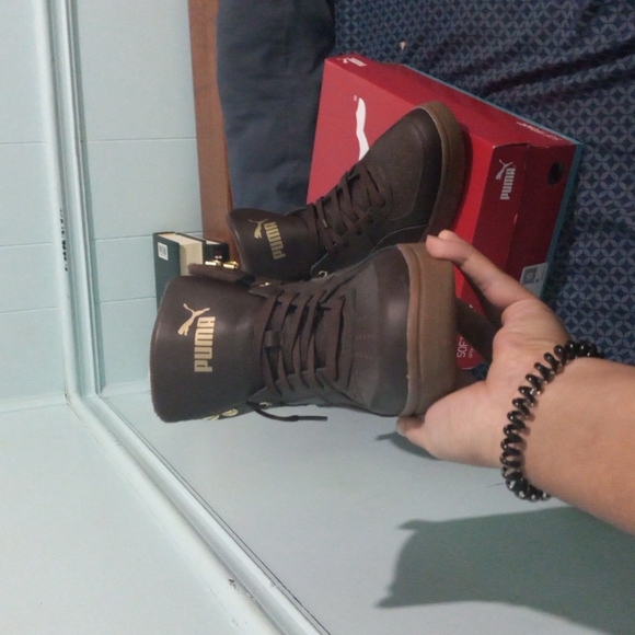 PUMA MENS REBOUND RUGGED SNEAKER BOOT - Picture 5 of 5